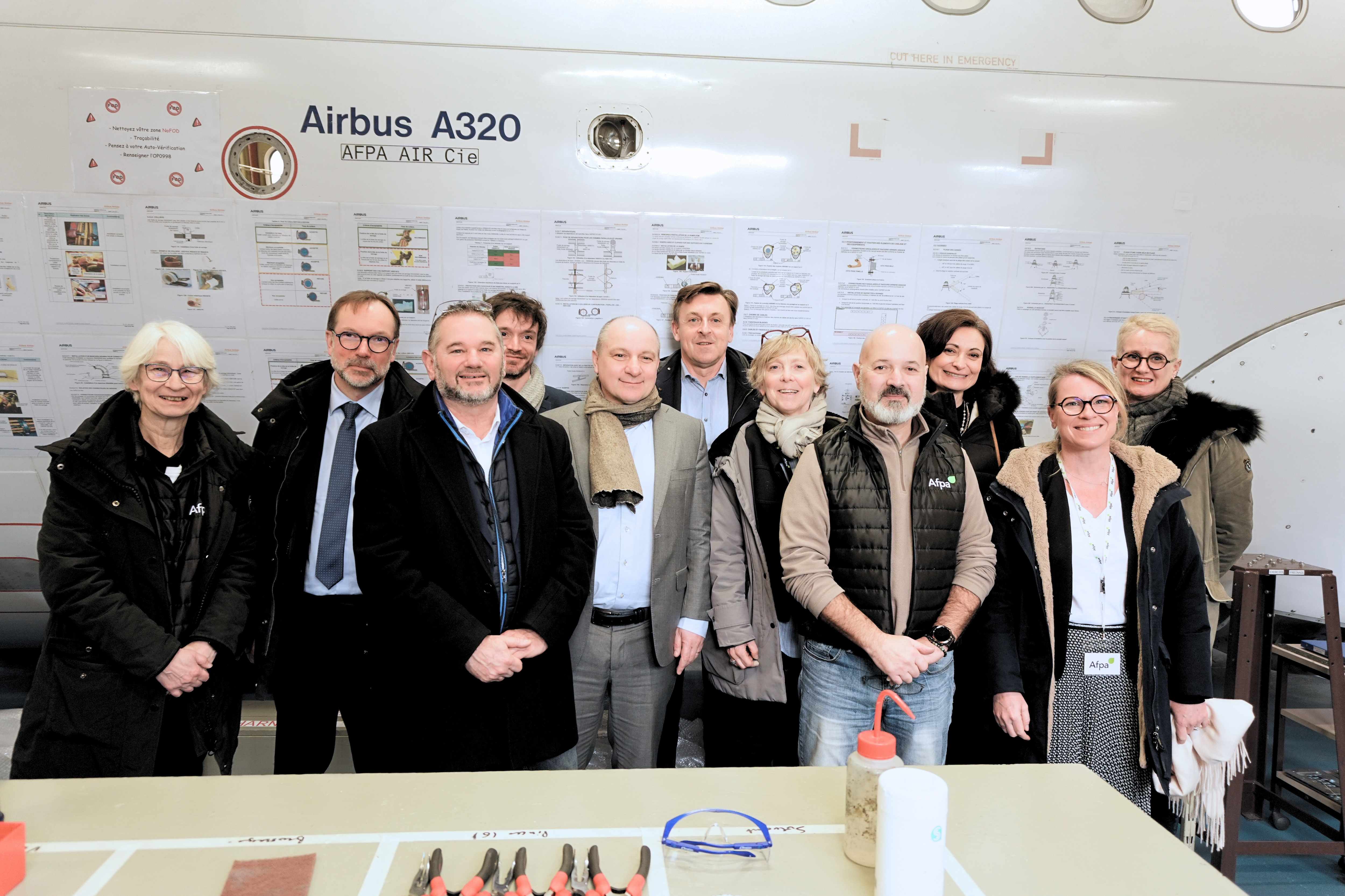 Visite de la Direction Générale à St-Nazaire : une mise en lumière des savoir-faire Afpa en Pays de la Loire