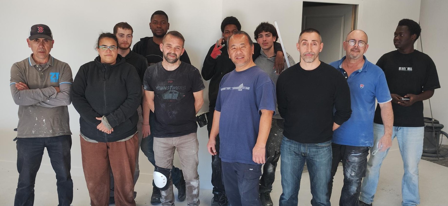 Treize stagiaires, six mois de formation et un métier polyvalent à la clé à l’Afpa Tours