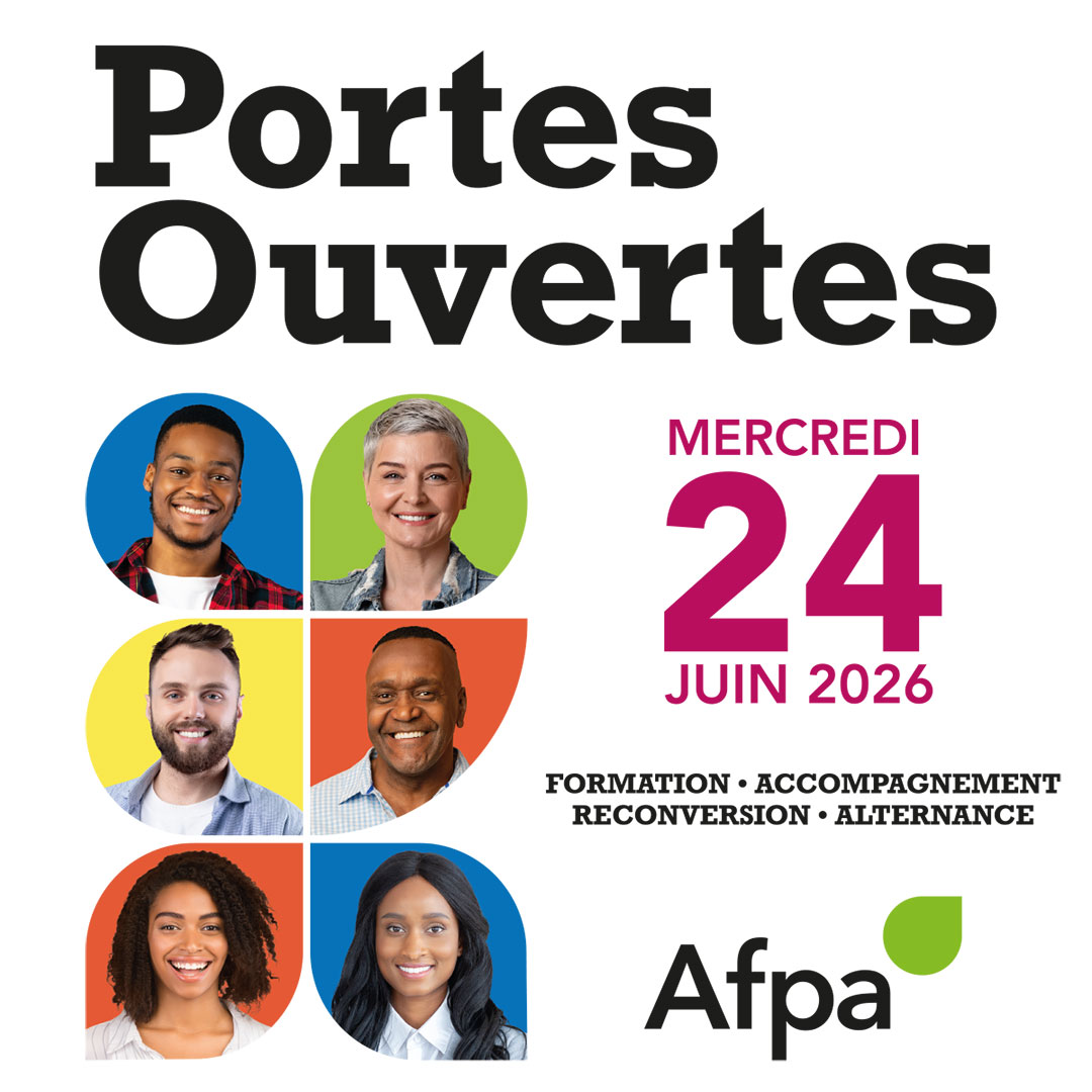 Construisez votre avenir avec l’Afpa - JPO Nouvelle-Aquitaine
