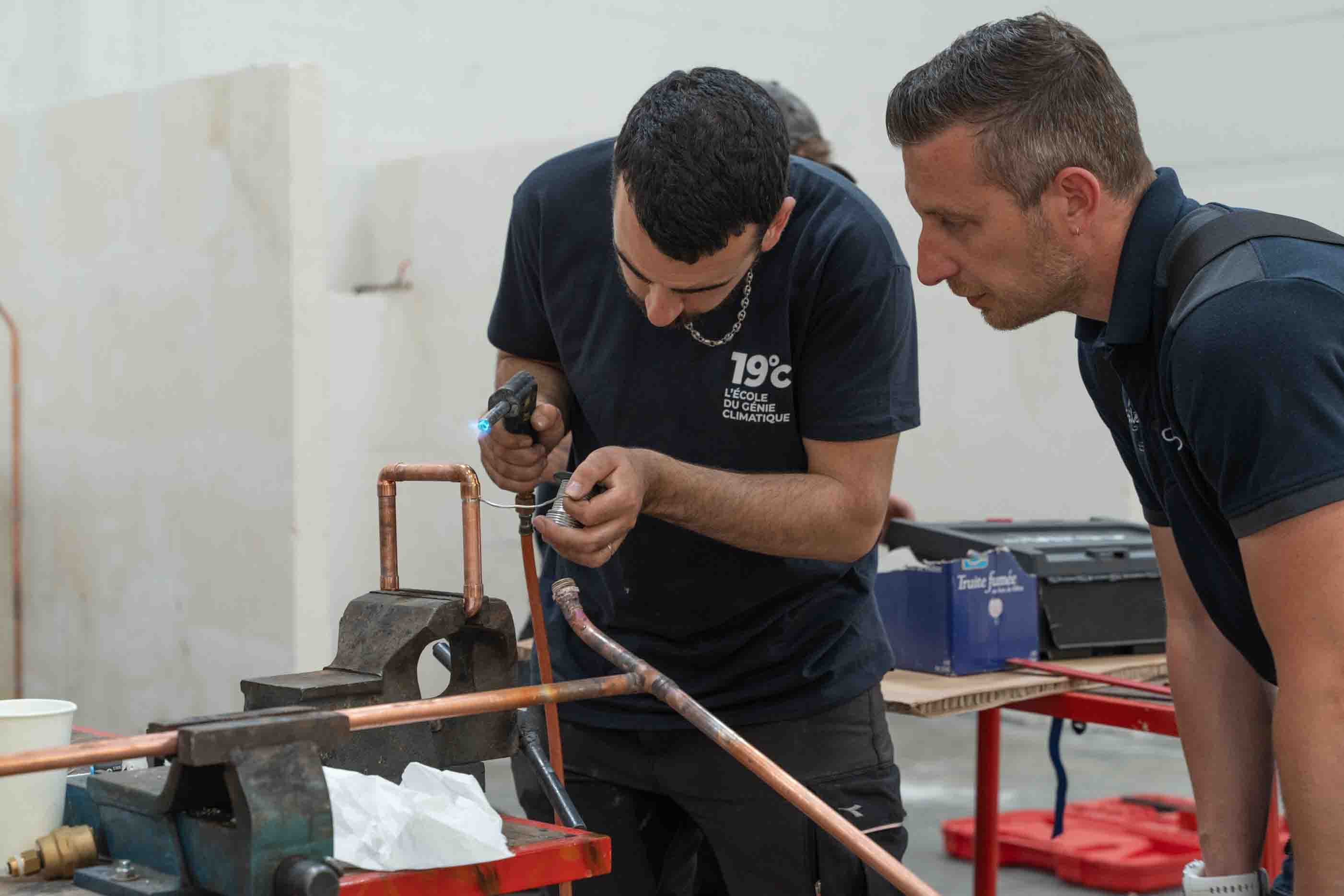 Afpa de Strasbourg : lancement d'une formation de plombier-chauffagiste en alternance en partenariat avec Les Écoles de la Construction Durable par Saint-Gobain !