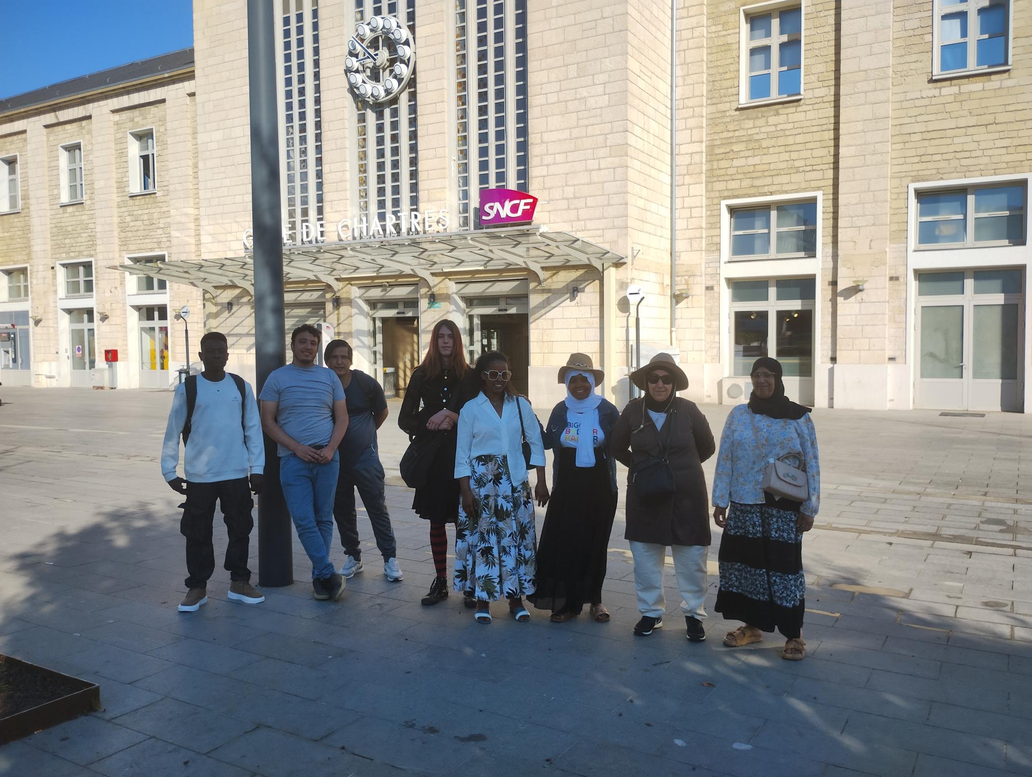 Quand la gare devient une salle de formation