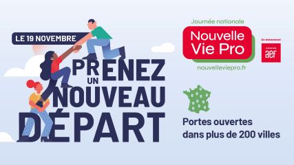 Journée nationale de la reconversion : prenez un nouveau départ !