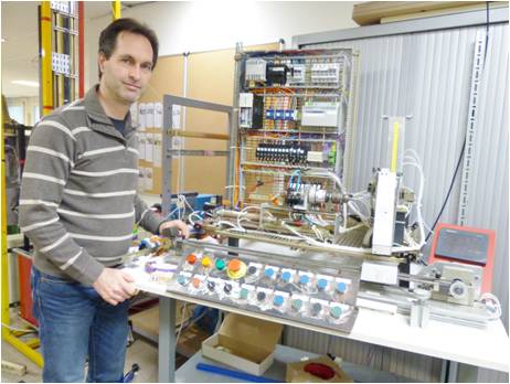 Marc Ganjoueff, formateur automaticien  à l’Afpa