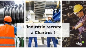 Venez vous former à l'Afpa de Chartres dans les métiers de l'industrie !